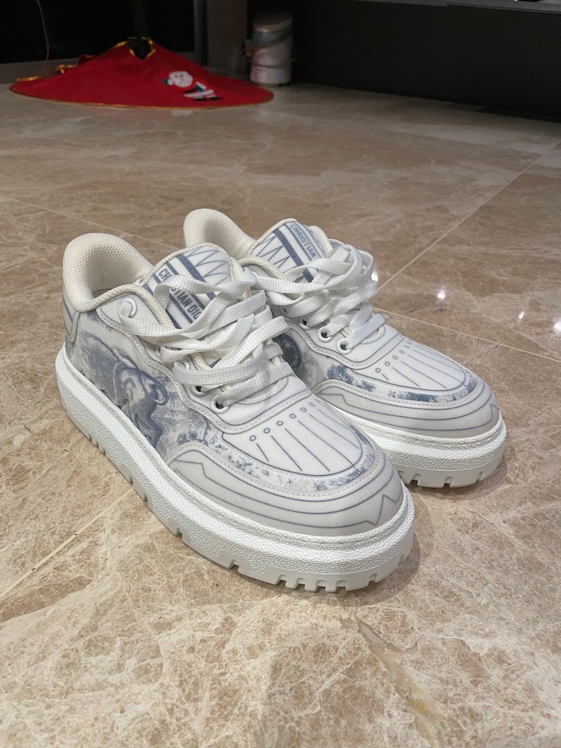 Dior white shoes, Women's Fashion, Footwear, Sneakers on Carousell
