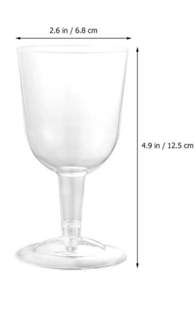 Disposable Wine Glasses, TV & Home Appliances, Kitchen Appliances, Wine