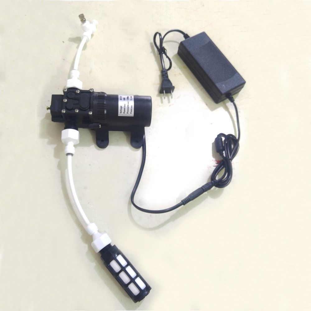 DIY Fogger Misting Kit with Pump, Garden Auto Watering Water Cooling