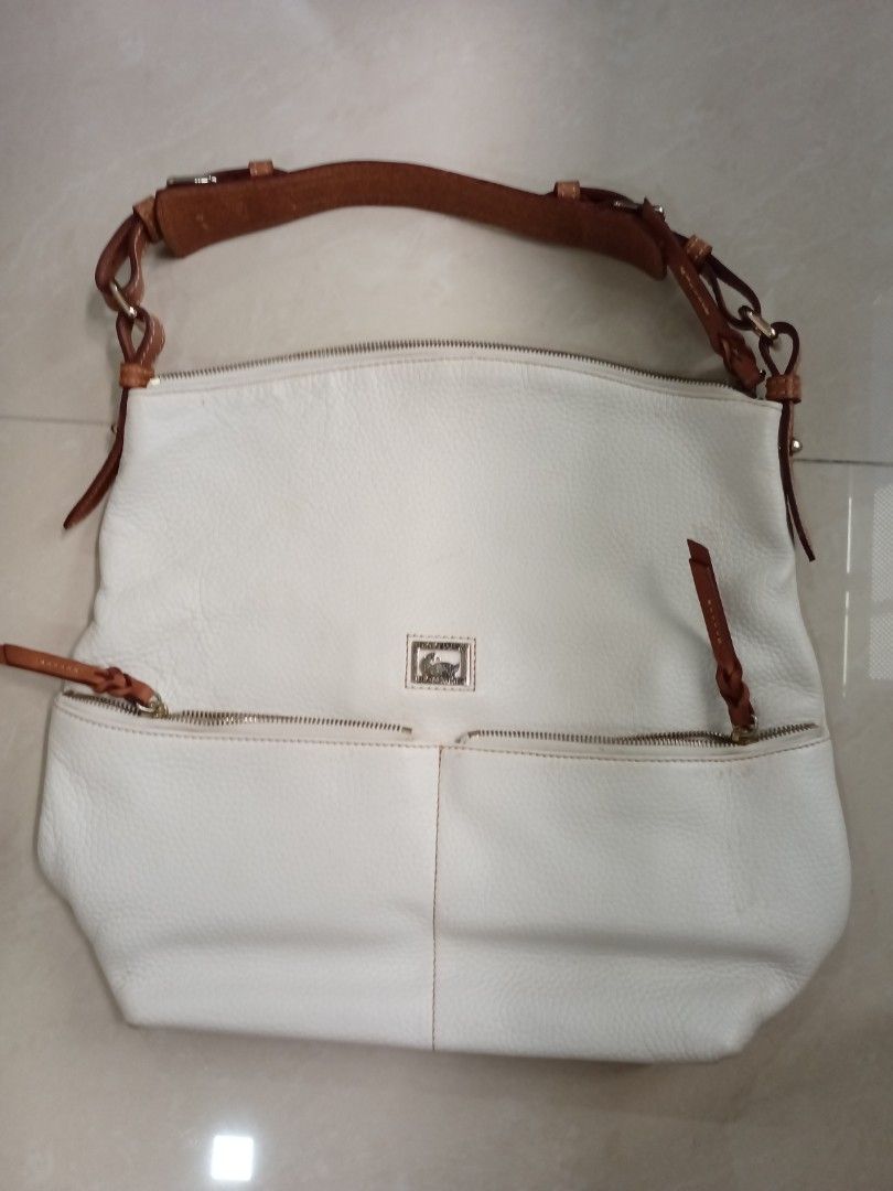 Dooney Bourke White Shoulder Bag