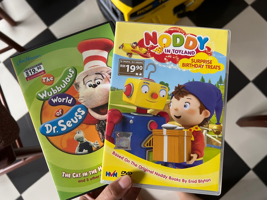 Dr Seuss / Noddy in Toyland (Kids DVD), Hobbies & Toys, Music & Media, CDs  & DVDs on Carousell