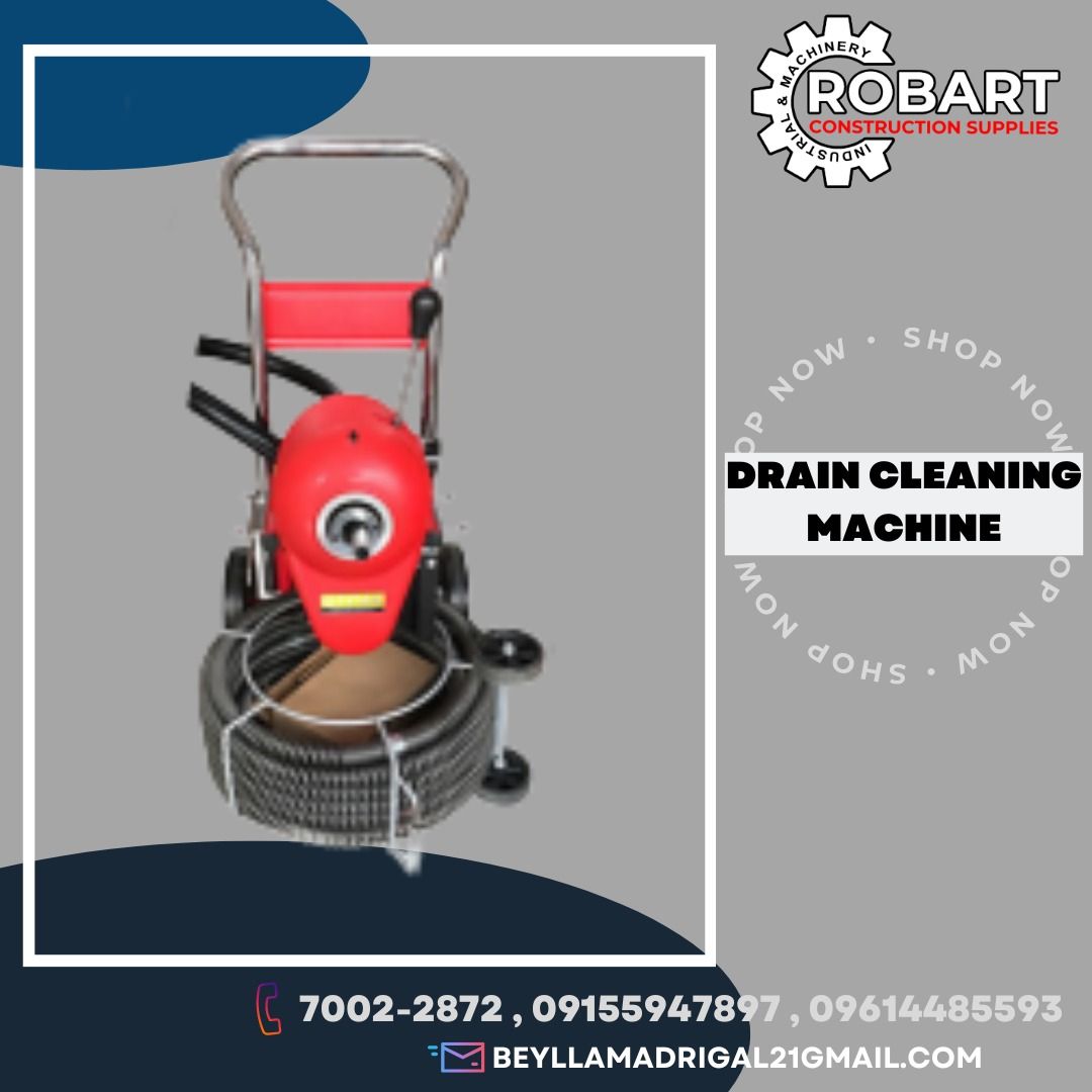 Drain Cleaning Machine, Commercial & Industrial, Construction Tools ...