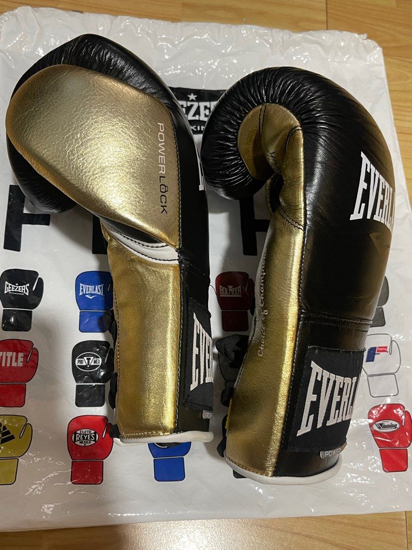 Everlast Powerlock Pro fight Gloves, Sports Equipment, Other Sports ...
