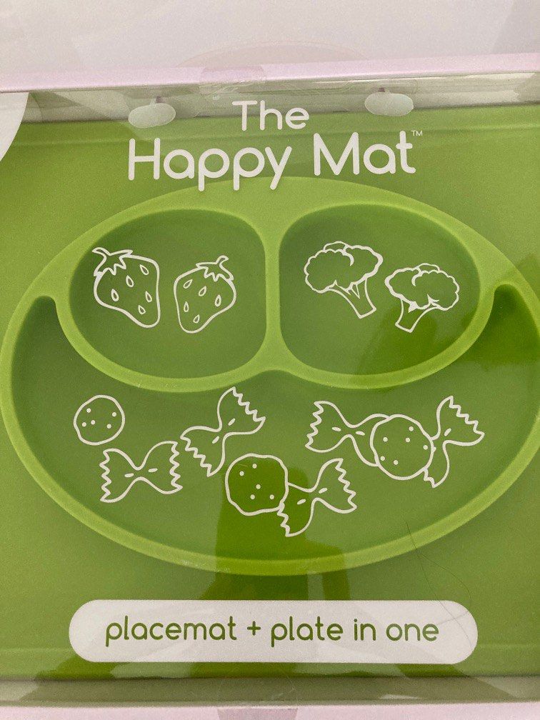 EZPZ The Happy Mat (Green), Babies & Kids, Nursing & Feeding, Weaning