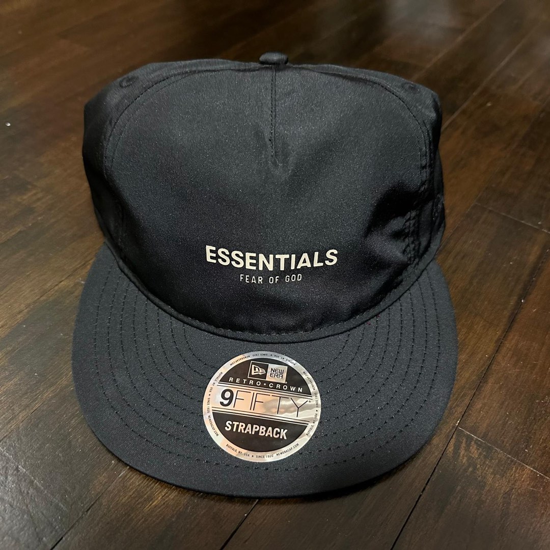 Fear Of God Essentials X New ERA Cap, Men's Fashion, Watches ...
