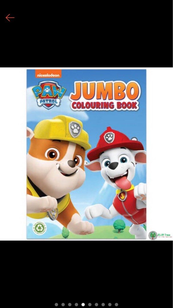 [Festive Season Sales] Paw Patrol Coloring Book, Hobbies & Toys