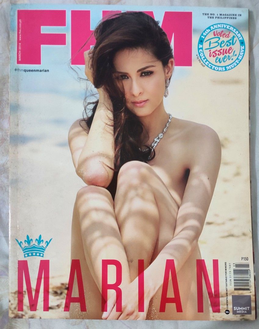FHM Marianne Rivera, FHM Magazine, FHM adult Magazine, Hobbies & Toys,  Books & Magazines, Magazines on Carousell