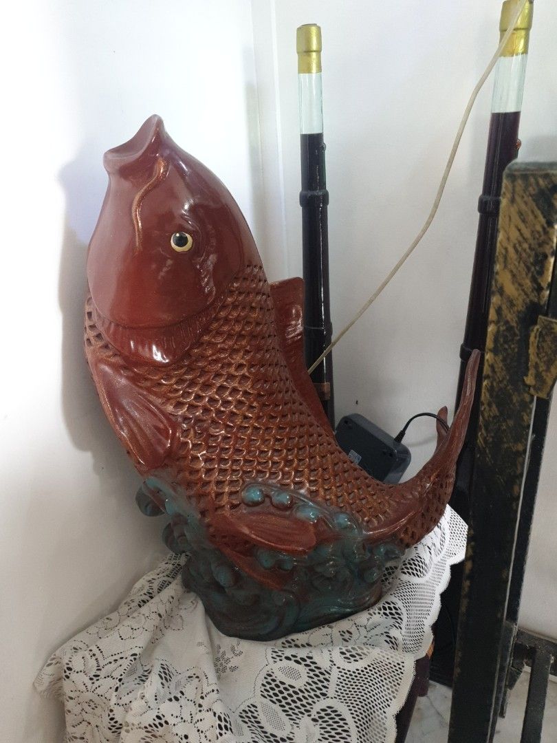 Fish decor for a auspicious 2023!, Furniture & Home Living, Home Decor