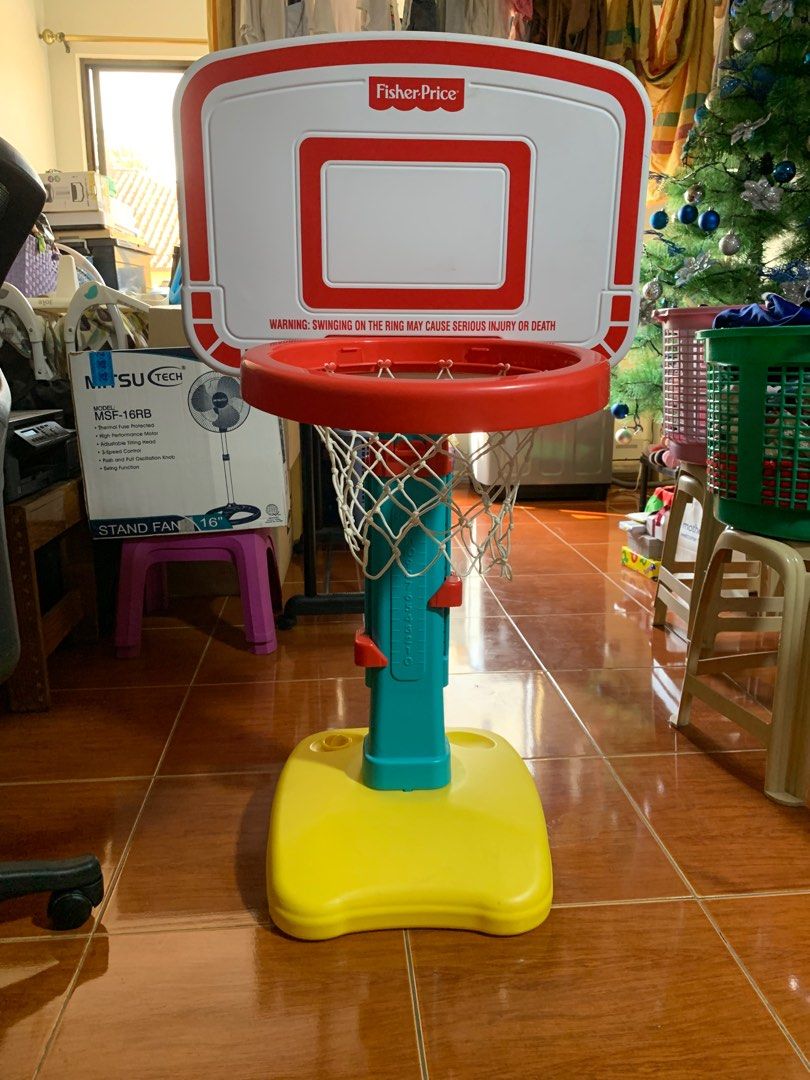 Fisher Price Basketball Hoop, Babies & Kids, Infant Playtime on Carousell