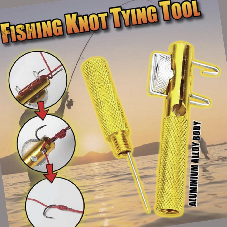 Fishing Hook Tying Tool - Tying Made Easy, Sports Equipment, Fishing on  Carousell