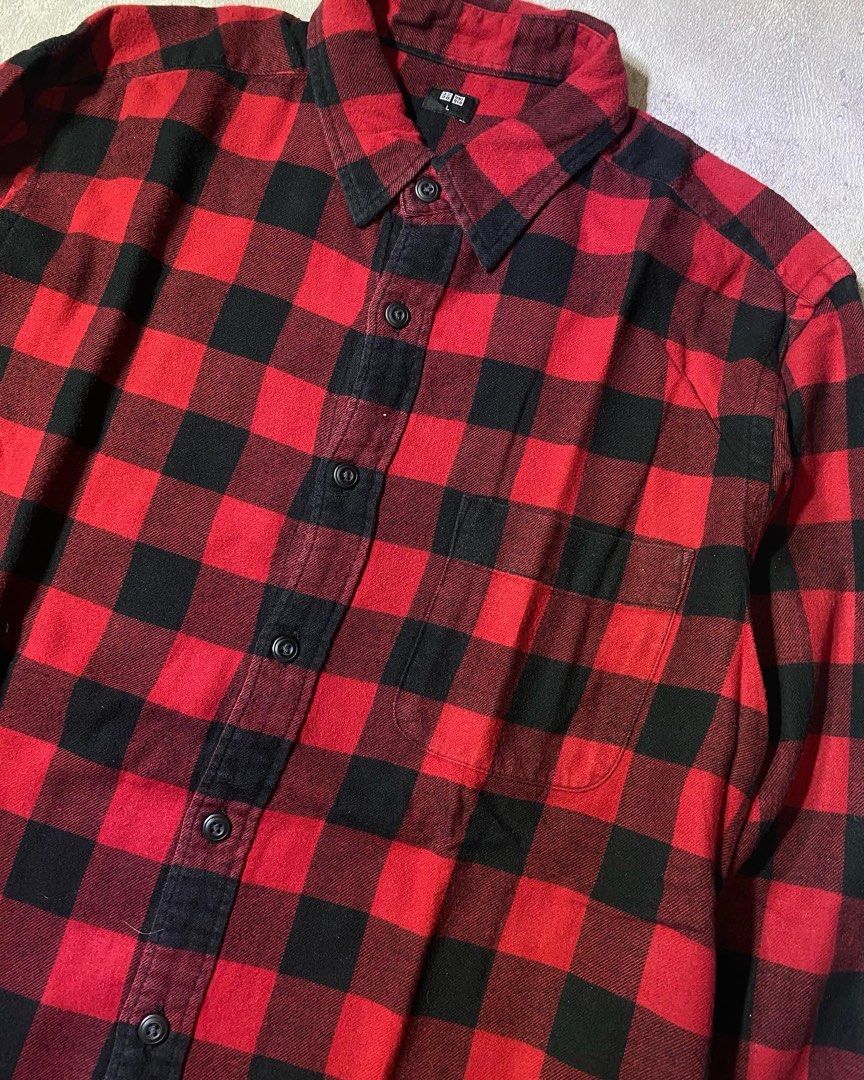 wool buffalo plaid shirt