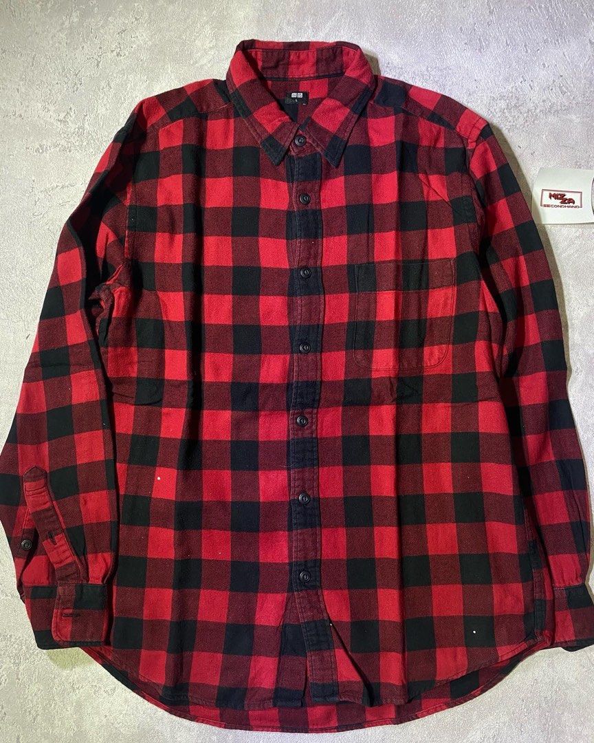 wool buffalo plaid shirt