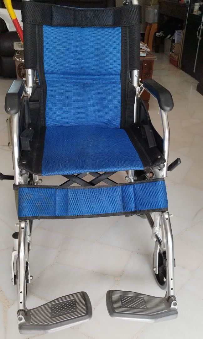 Foldable Wheelchair, Health & Nutrition, Assistive & Rehabilatory Aids