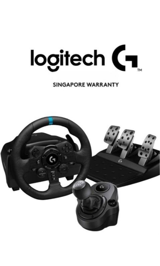 G923 full set, Video Gaming, Gaming Accessories, Controllers on Carousell