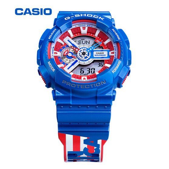 G Shock Captain America Watch Men s Fashion Watches