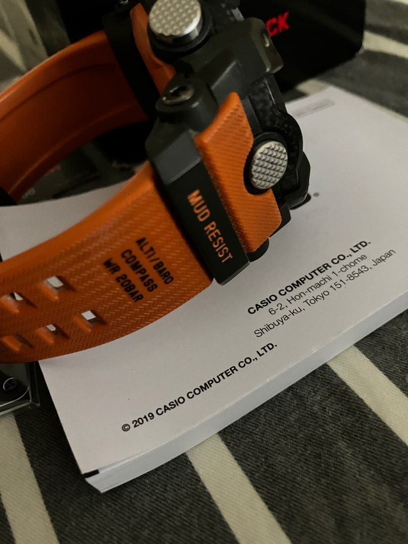 Casio clearance mudmaster orange