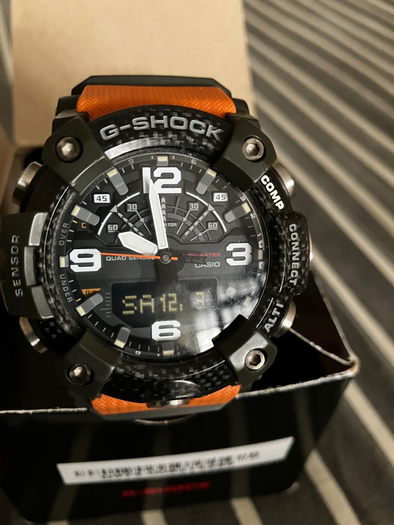 Casio G Shock GG B100 1A9DR mudmaster orange