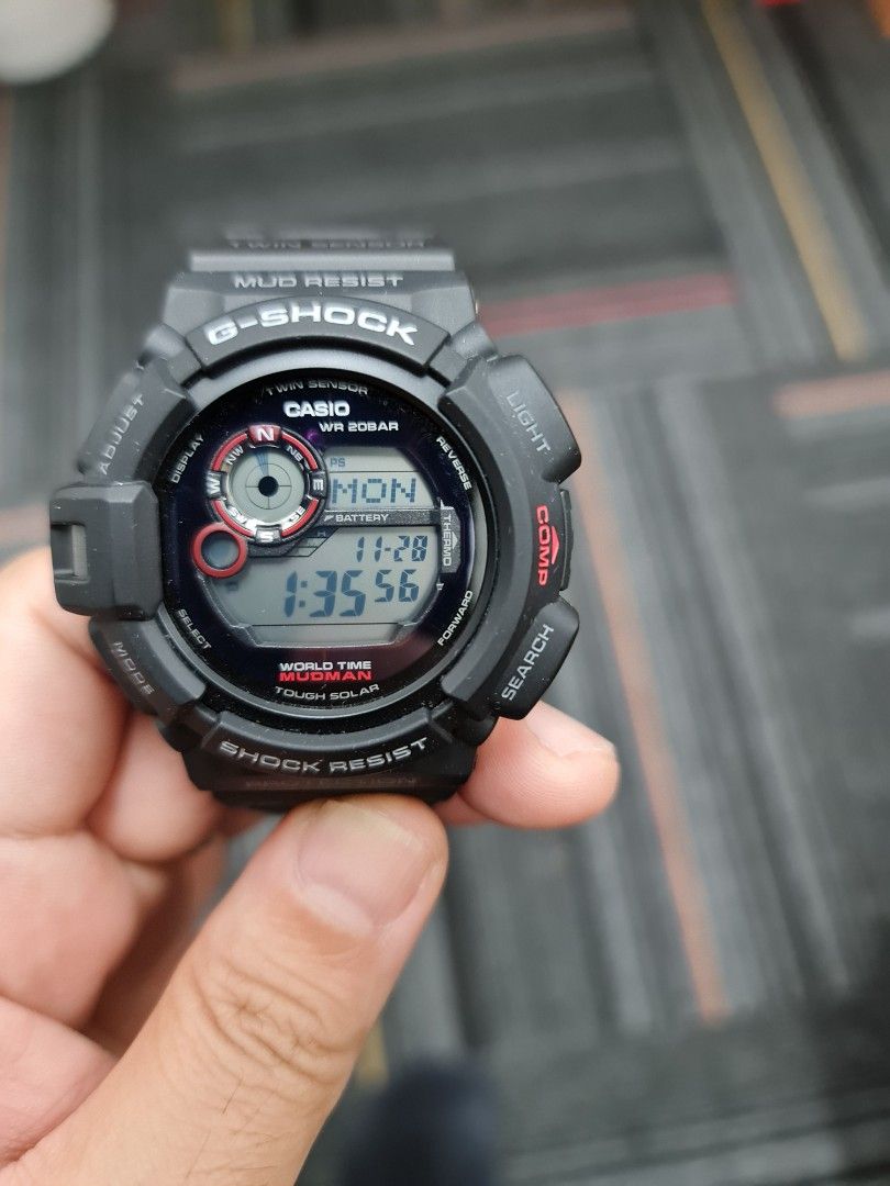 G shock sales solar mudman
