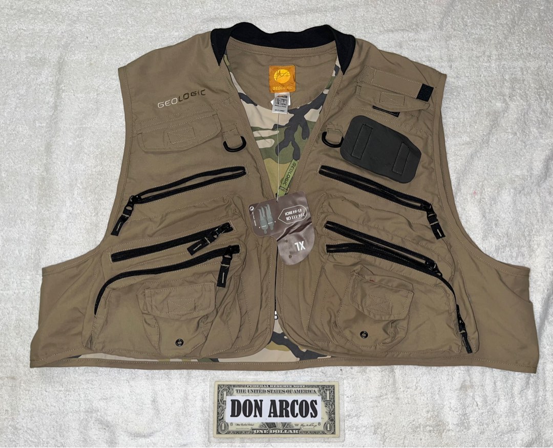 Geologic vest, Men's Fashion, Activewear on Carousell