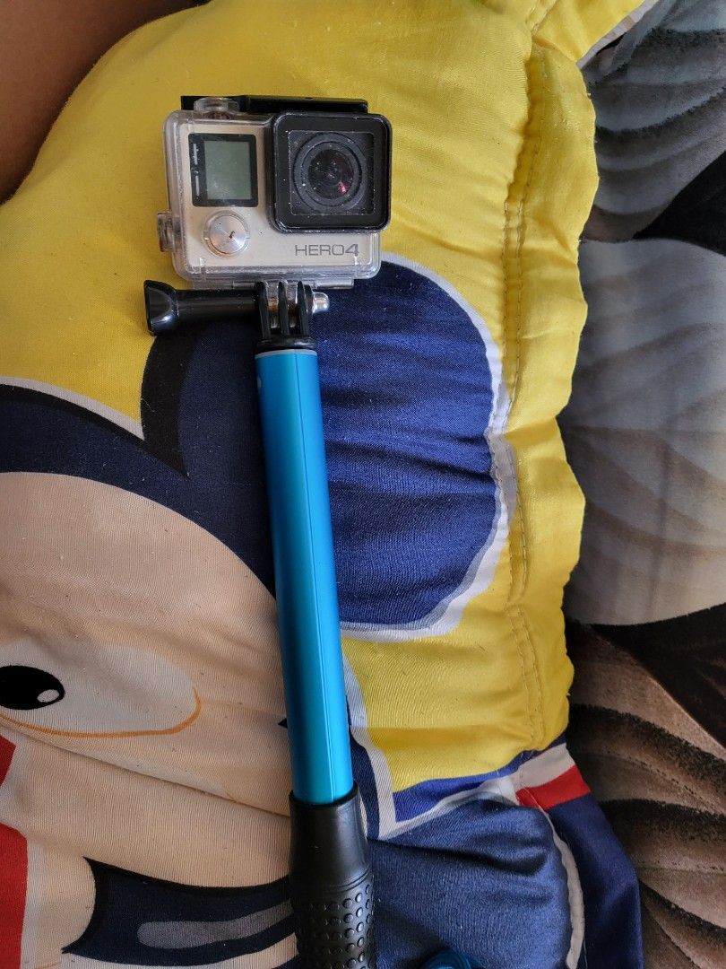 Go pro hero 4 (Category: Cameras) located in Caloocan City. Submitted by jgspreloved19 (Listing ID 1200593781, Image 1). Description: ok na ok pa bihira lng magamit. No charger. Sa picture un issue pero it doesn't affect the items.. nka stock lang slightly nego.. What you see it wat you get..