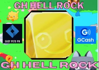 Golden Huge Hell Rock Pet Simulator X Petsimulatorx petsimx petsim PSX