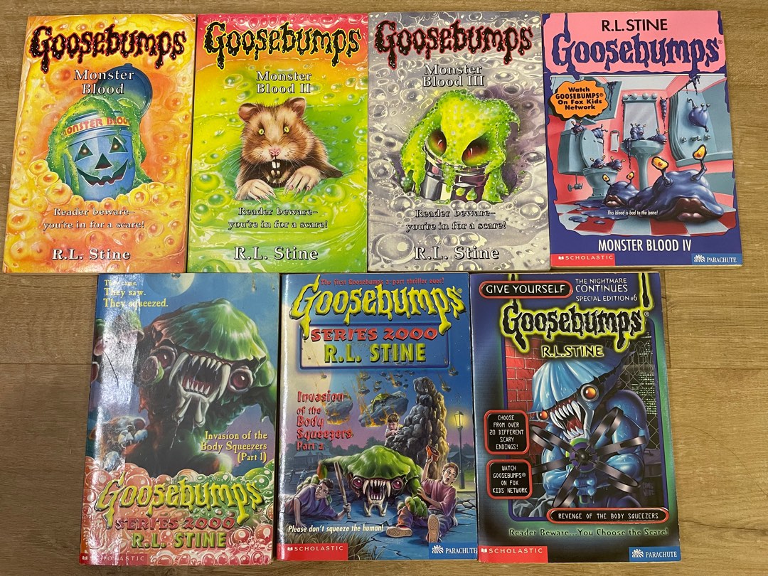 Goosebumps collection, Hobbies & Toys, Books & Magazines, Children's ...