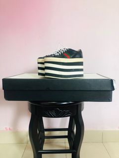 Authentic GUCCI Platform Trainers Peggy in leather