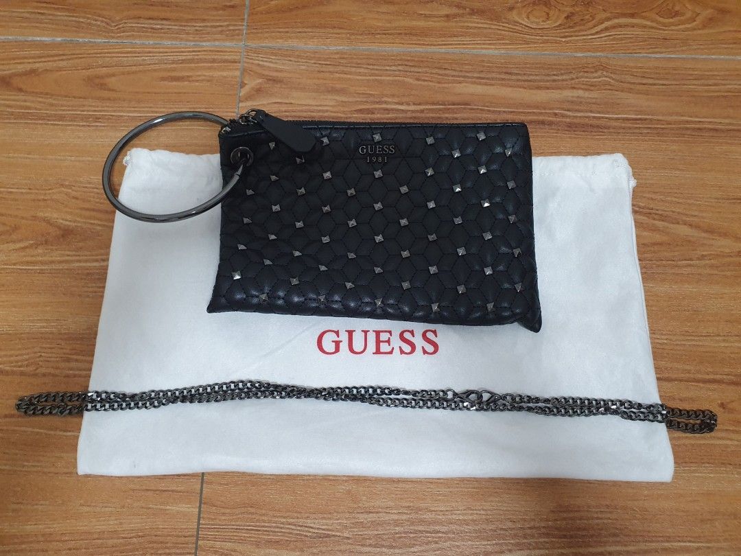 Guess Clutch, Women's Fashion, Bags & Wallets, Clutches on Carousell