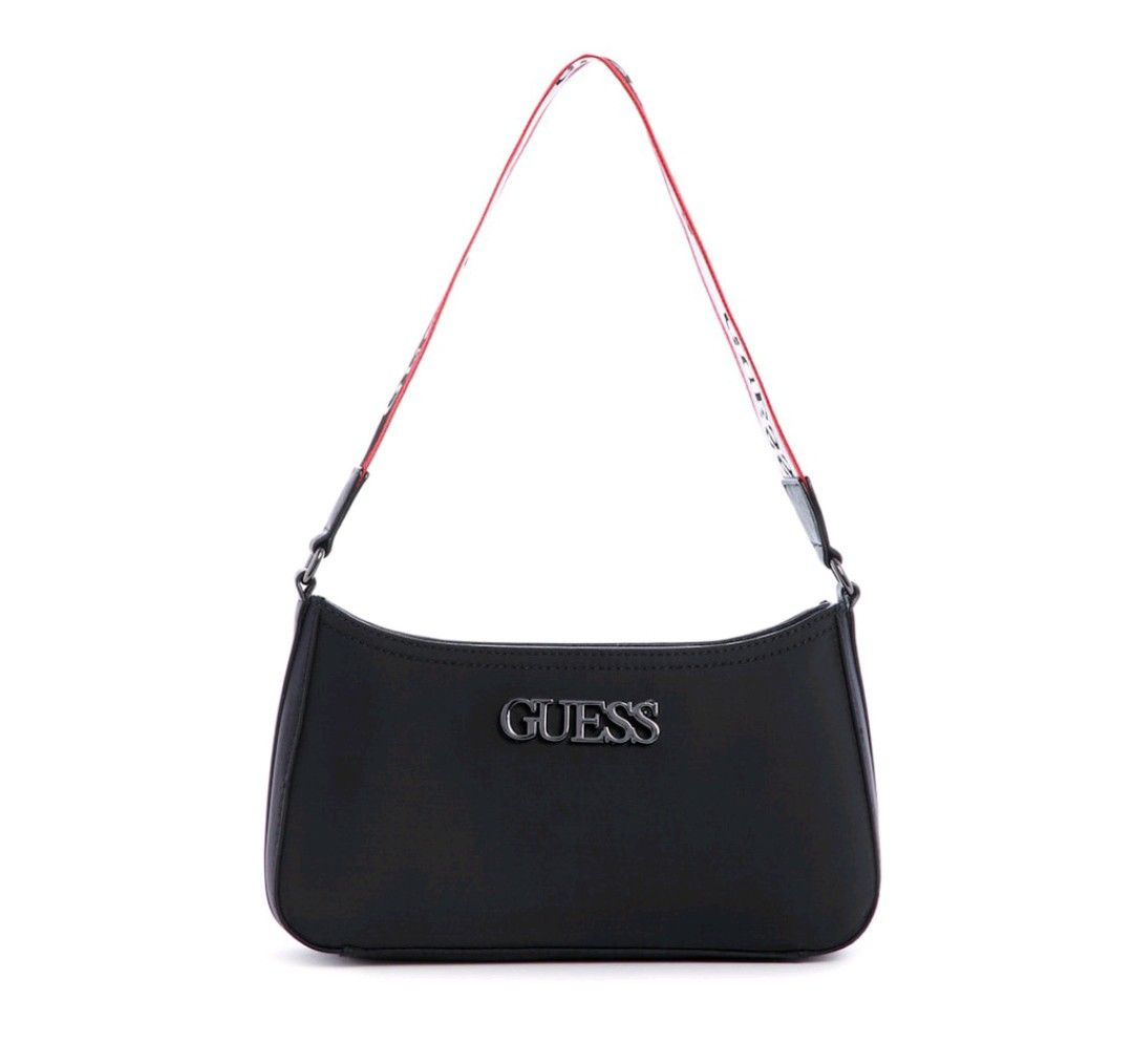 Guess Simpson Shoulder Bag Original, Barang Mewah, Tas & Dompet di