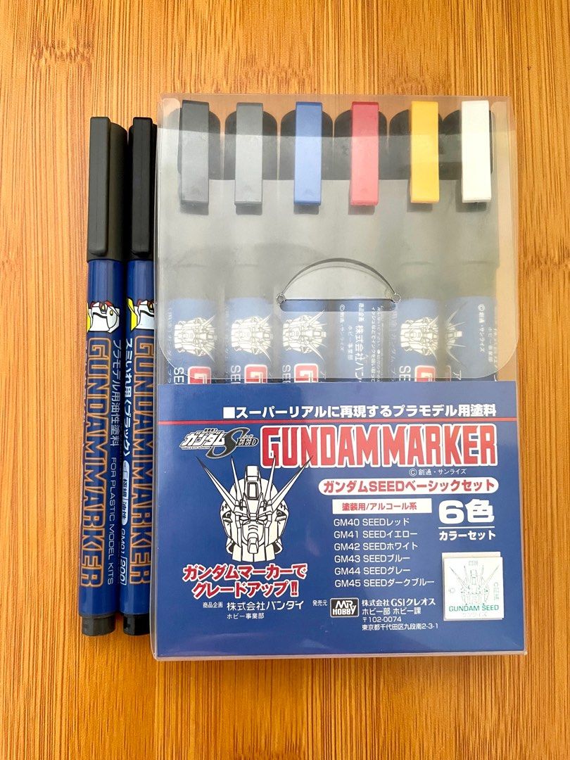 Gundam Markers, Hobbies & Toys, Stationery & Craft, Craft Supplies & Tools on Carousell