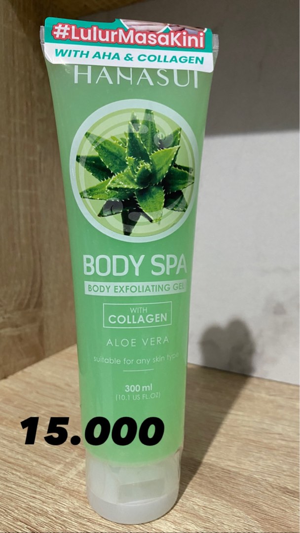 Hanasui Body Spa Exfoliating Gel With Aloe Vera, Health & Beauty, Skin