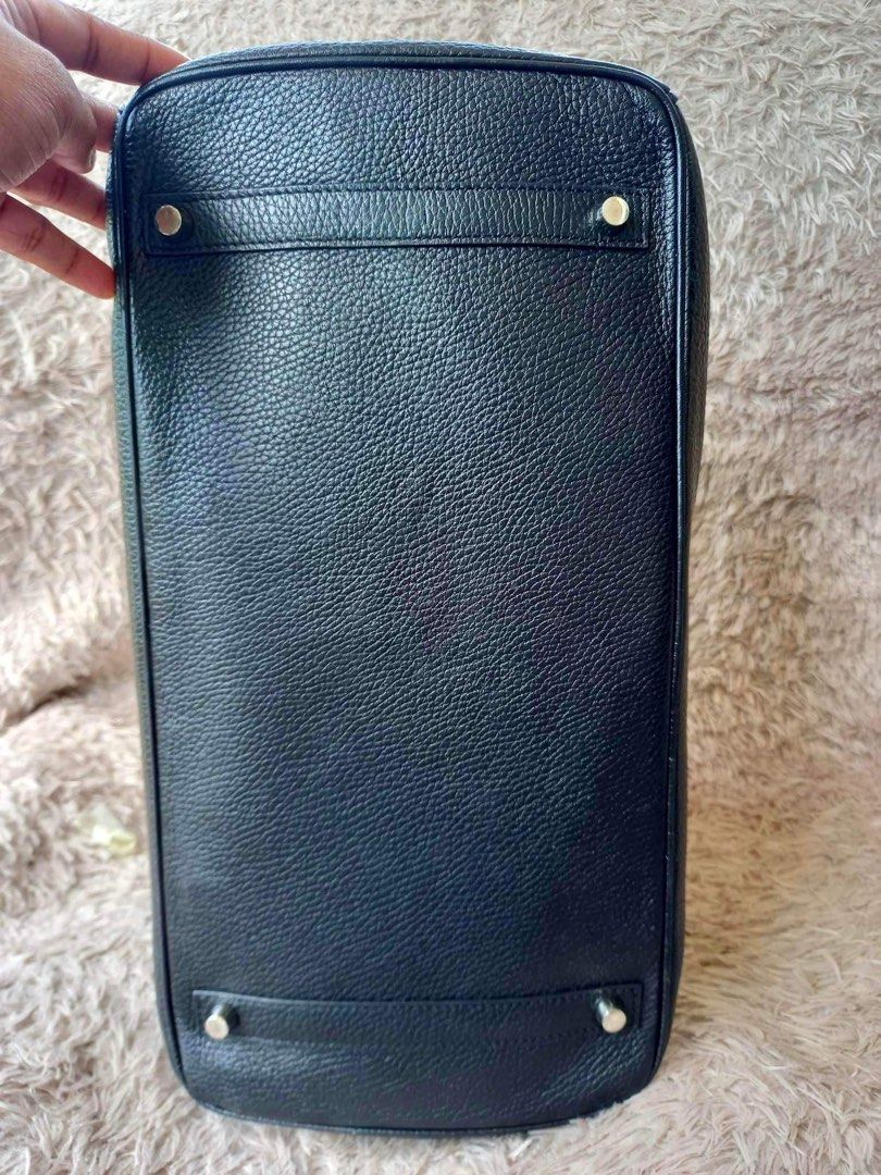 HERMES BLACK BIRKIN TOGO LEATHER 30cm W/ Rodeo Horse Charm ( Japan),  Luxury, Bags & Wallets on Carousell