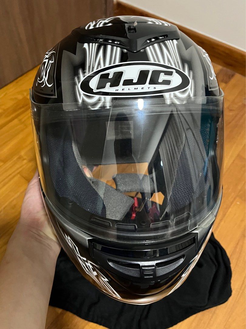 HJC Helmet, Motorcycles, Motorcycle Apparel on Carousell
