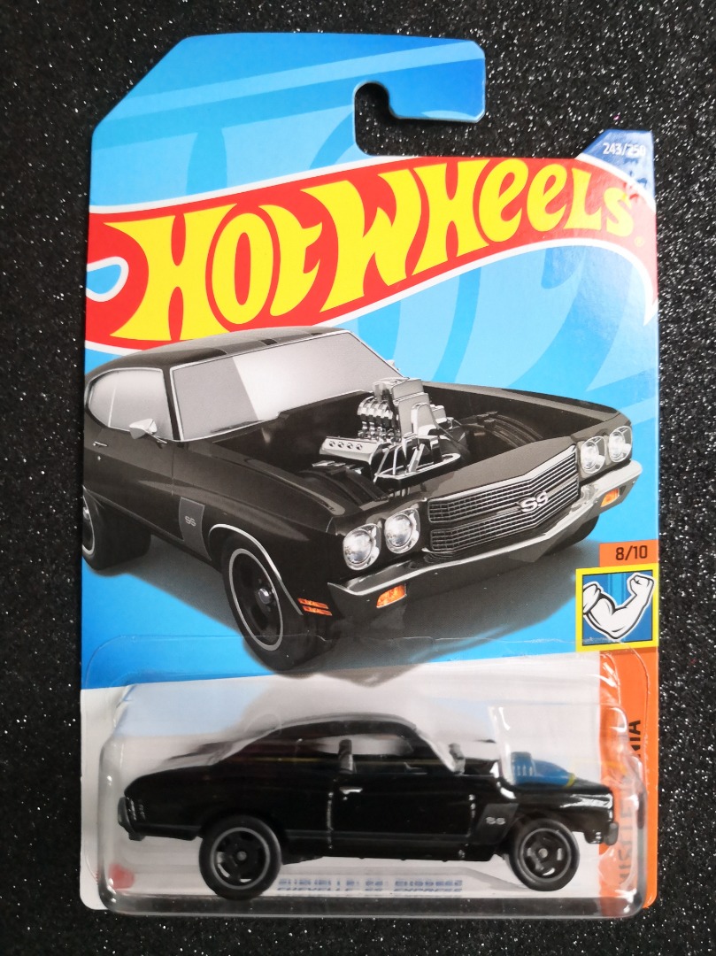Hot Wheels Chevelle SS Express Black, Hobbies & Toys, Toys & Games on Carousell