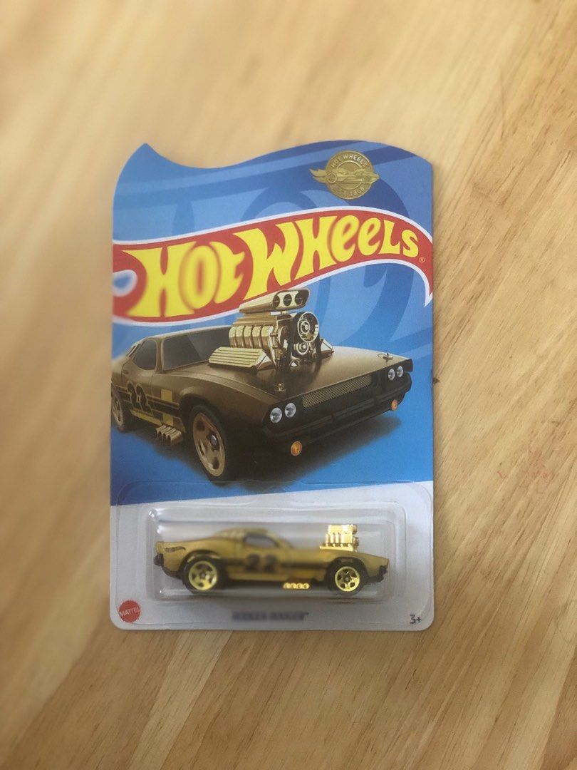 Hotwheels Roger Dodger Gold, Hobbies & Toys, Toys & Games on Carousell