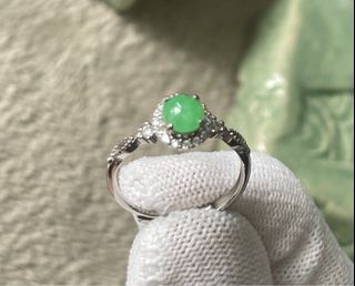 Grade A Myanmar Jade Rings Collection item 1