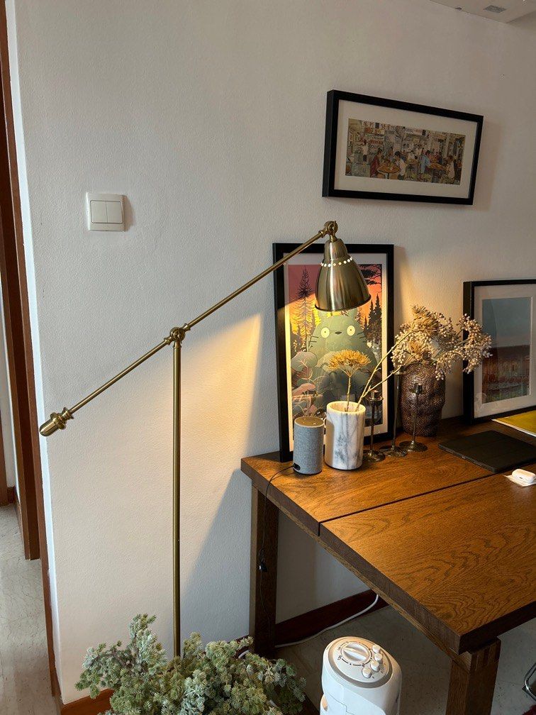 Ikea BAROMETER floor lamp (U.P. 79), Furniture & Home Living, Lighting