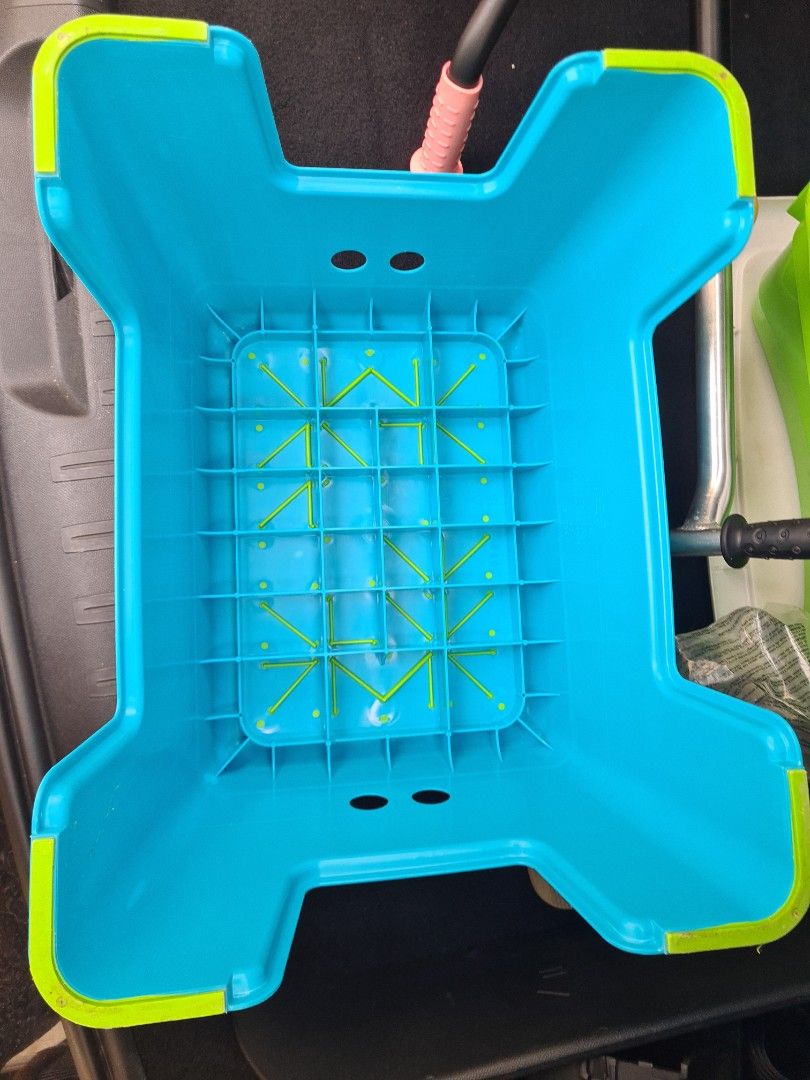 Ikea blue stool, Furniture & Home Living, Furniture, Chairs on Carousell