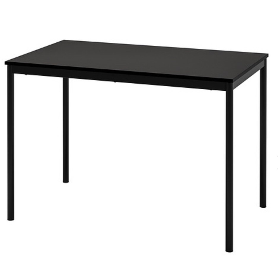 IKEA dining table with 2 free chairs, 傢俬＆家居, 傢俬, 其他家居傢俬 Carousell