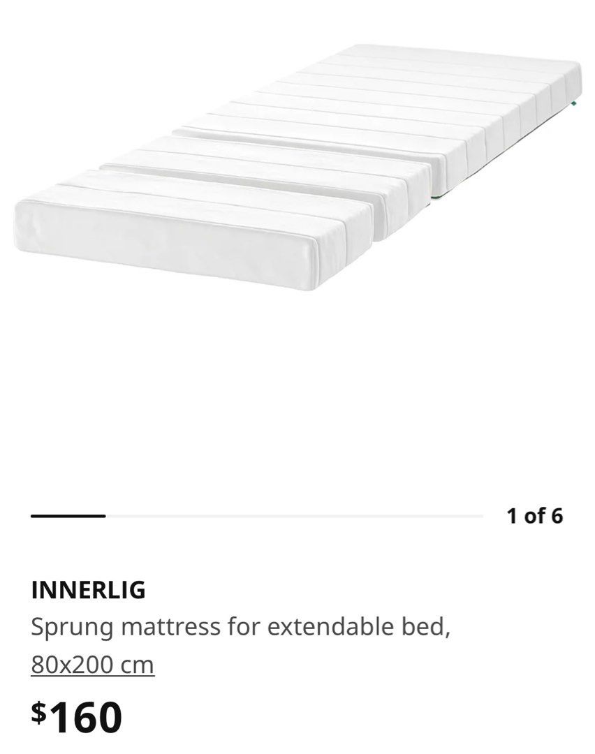 IKEA Minnen Toddler Extendable Bed, Babies & Kids, Baby Nursery & Kids Furniture, Childrens