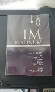 IM Platinum 3rd Edition