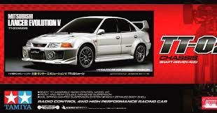 2023 New Incoming - Mitsubishi Lancer Evo V TT02 - Brand New Tamiya