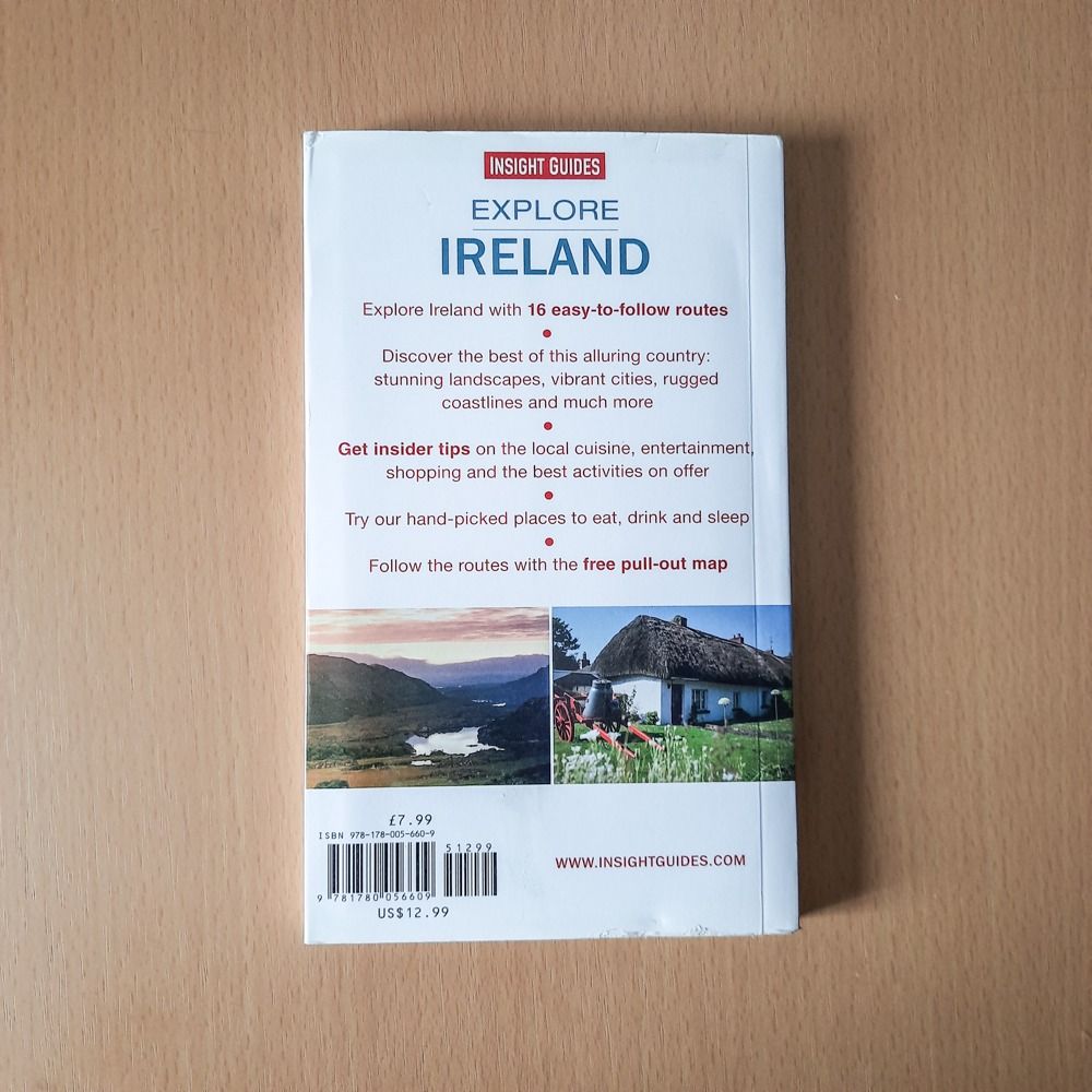 Insight Guides Explore IRELAND with pull-out map (Travel Guide), Hobbies   Toys, Books  Magazines, Travel  Holiday Guides on Carousell