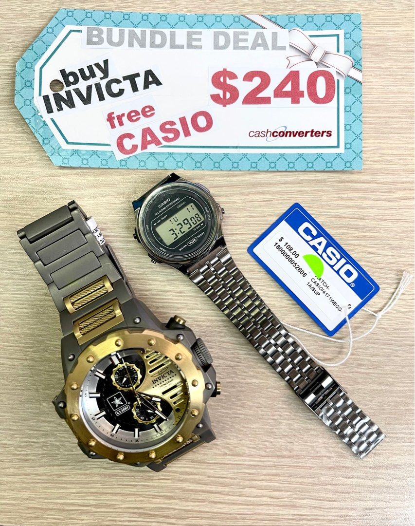 Casio invicta discount
