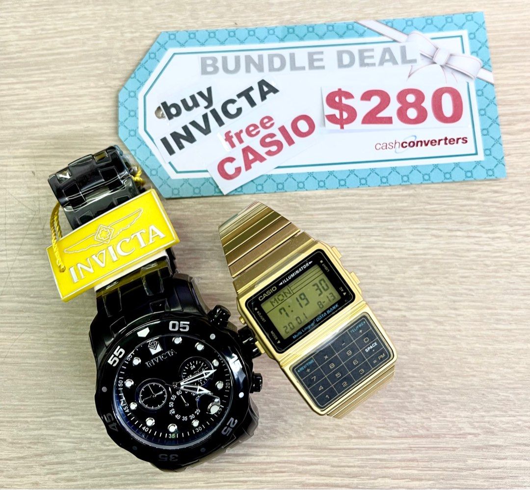 INVICTA watch CASIO watch