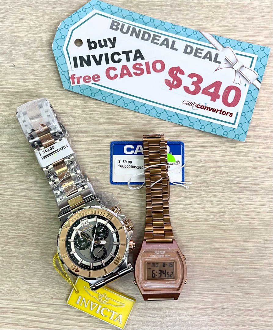Casio invicta top