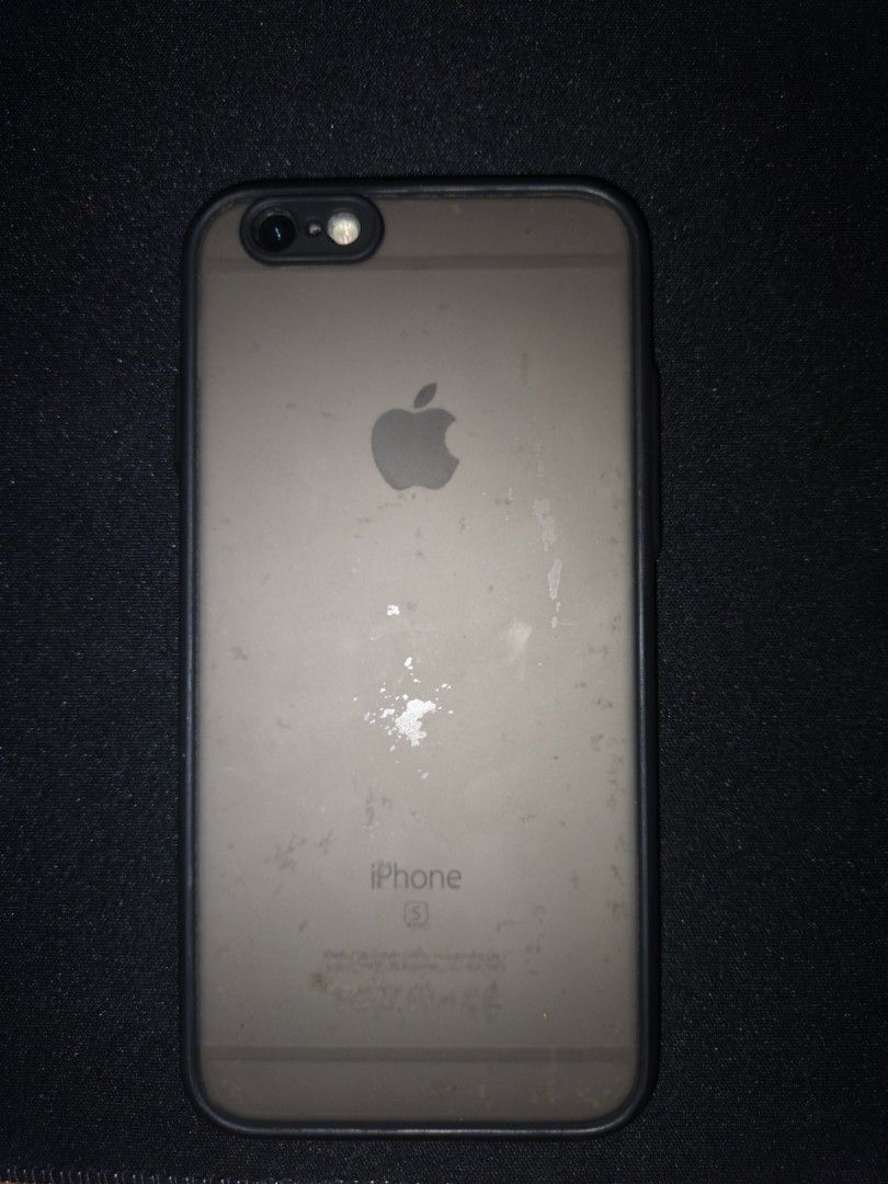 iPhone 6s (with issue) (Category: iPhone 6 Series) located in Surigao. Submitted by sophiaparedes (Listing ID 1200615071, Image 1). Description: Honest issue: LCD wifi use only 16gb with few small dents on the back 100% battery health.