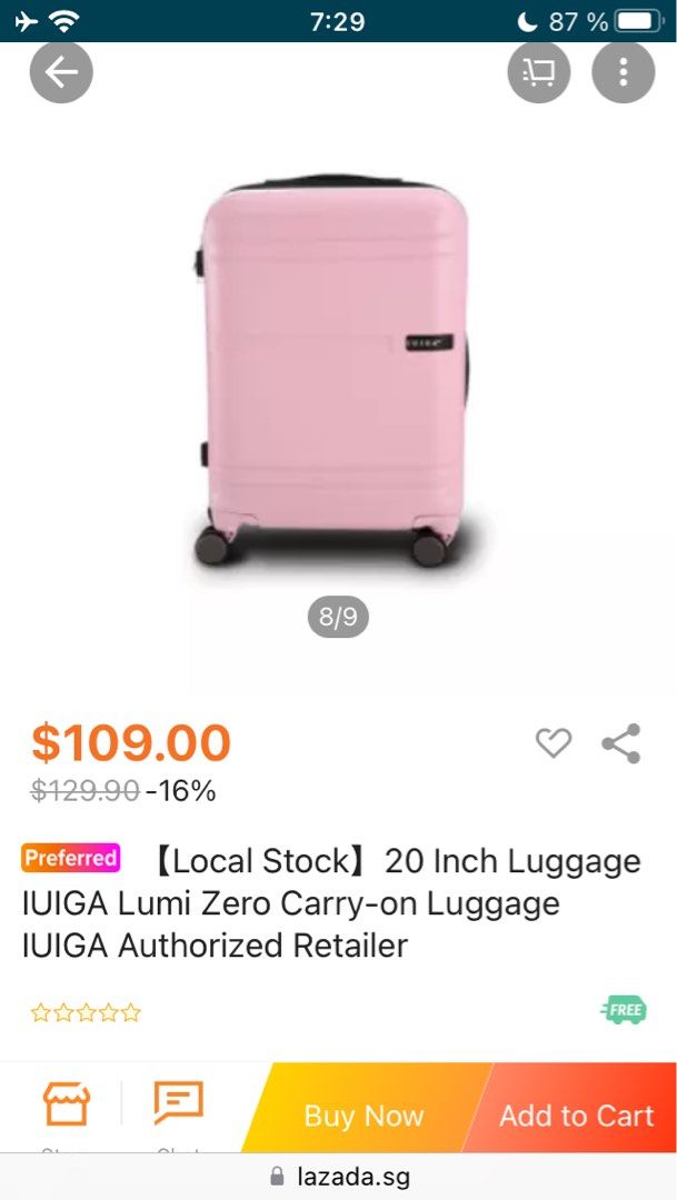 IUIGA - Very FAQs: What are the acceptable sizes for cabin luggage