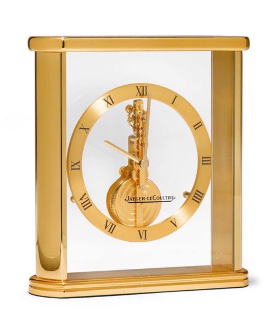 JaegerLeCoultre 8 days table clock, Furniture & Home Living, Home Decor, Clocks on Carousell