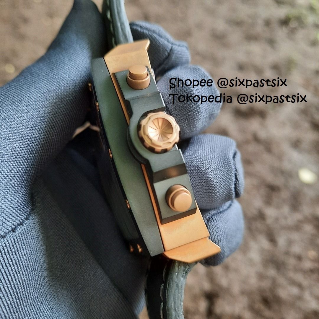 Jam tangan R. Mille RM5000 quartz chronograph sweeping hands, Fesyen